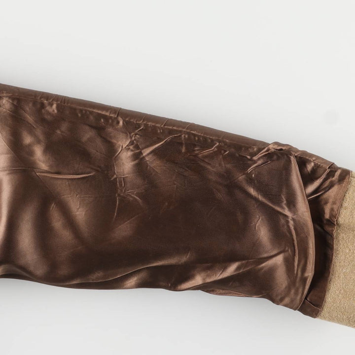 Vintage 1980'S Pendleton wool Chesterfield coat, made in the USA, size L, men's wool Beige type Vintage Second Hand