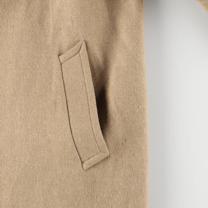 Vintage 1980'S Pendleton wool Chesterfield coat, made in the USA, size L, men's wool Beige type Vintage Second Hand