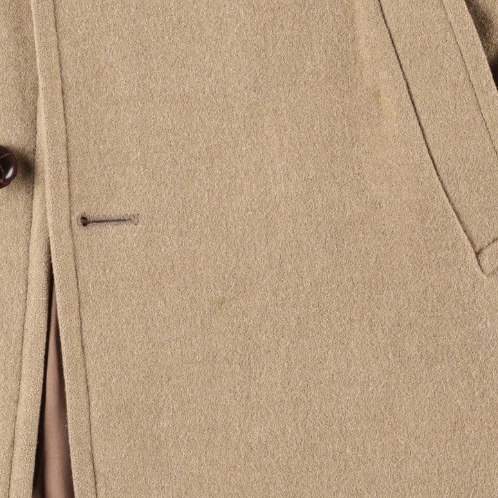 Vintage 1980'S Pendleton wool Chesterfield coat, made in the USA, size L, men's wool Beige type Vintage Second Hand