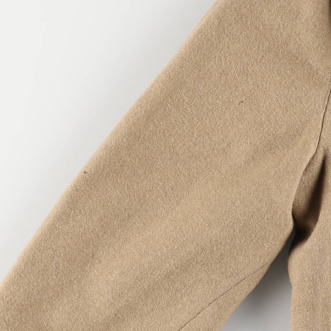 Vintage 1980'S Pendleton wool Chesterfield coat, made in the USA, size L, men's wool Beige type Vintage Second Hand