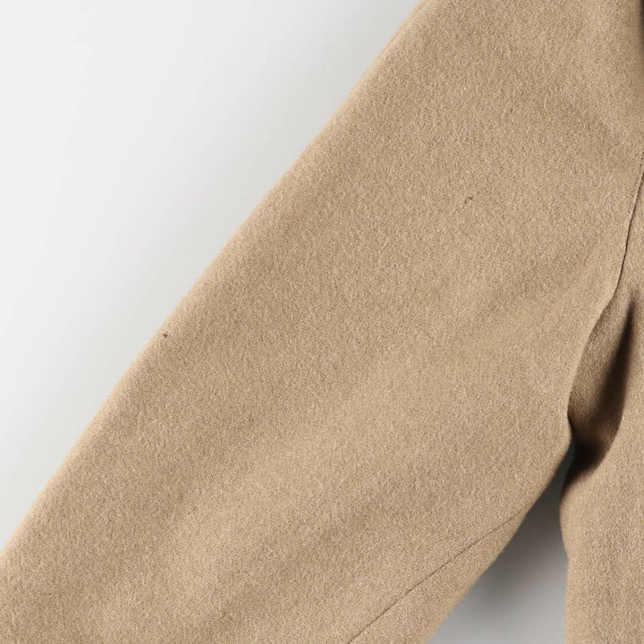 Vintage 1980'S Pendleton wool Chesterfield coat, made in the USA, size L, men's wool Beige type Vintage Second Hand