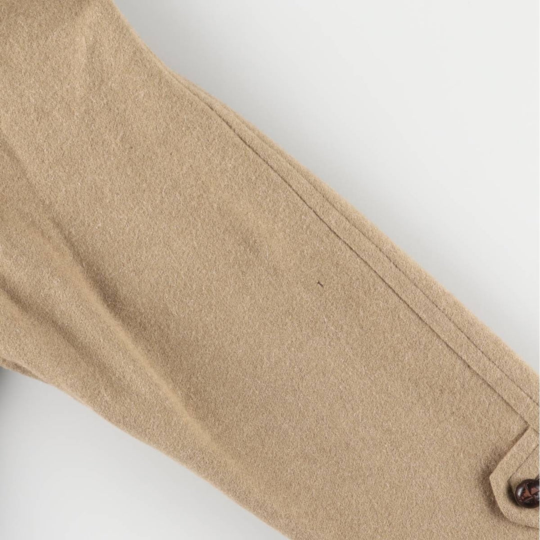 Vintage 1980'S Pendleton wool Chesterfield coat, made in the USA, size L, men's wool Beige type Vintage Second Hand