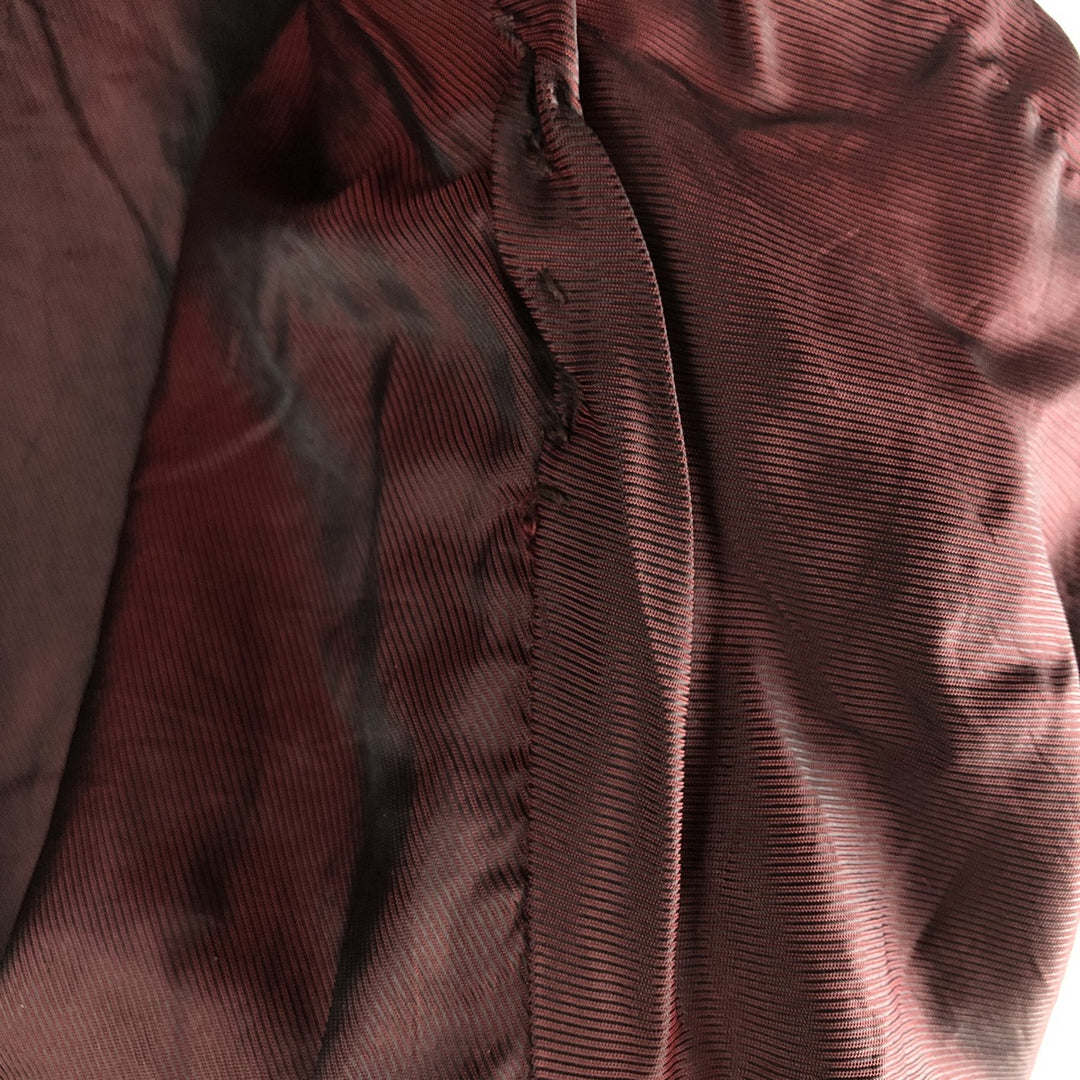 P and P COMPANY Vintage Leather Blouson, Men's XL genuine leather black type Vintage Second Hand