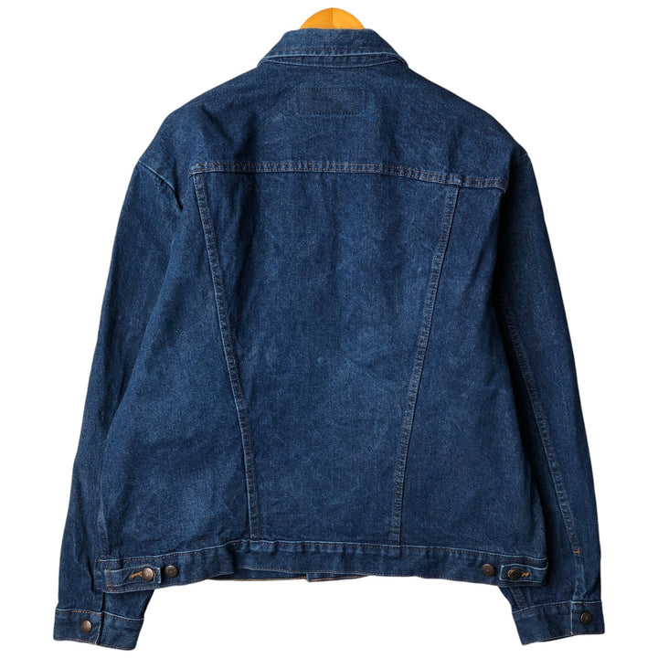 Wrangler 74145PW Western Denim Jacket, Men's XL cotton blue type Vintage Second Hand