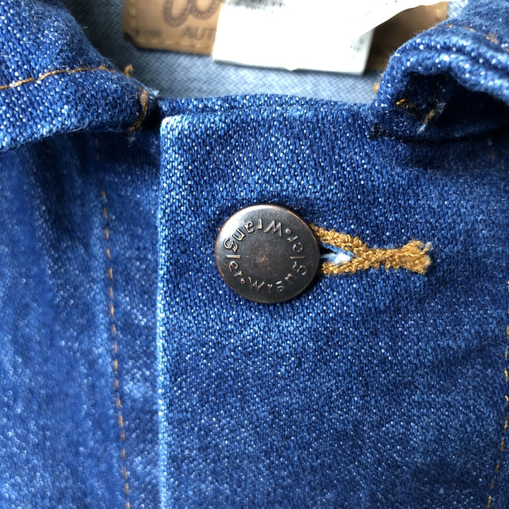 Wrangler 74145PW Western Denim Jacket, Men's XL cotton blue type Vintage Second Hand