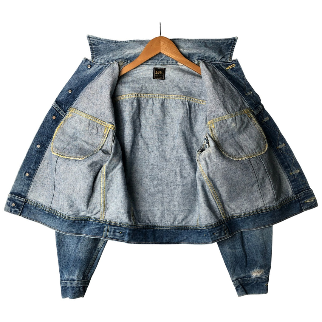 Vintage Lee denim jacket from the 1980s, made in the USA, size M. unclear blue type Vintage Second Hand