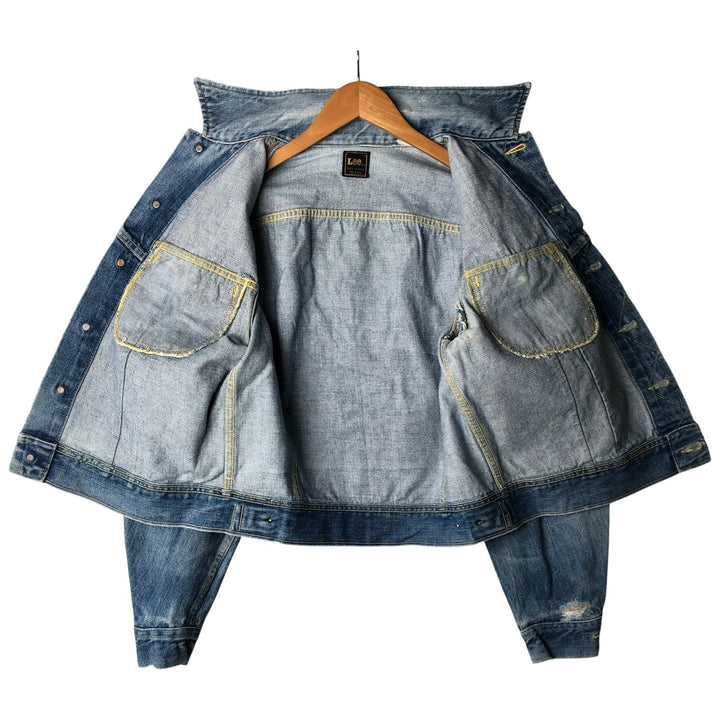 Vintage Lee denim jacket from the 1980s, made in the USA, size M. unclear blue type Vintage Second Hand