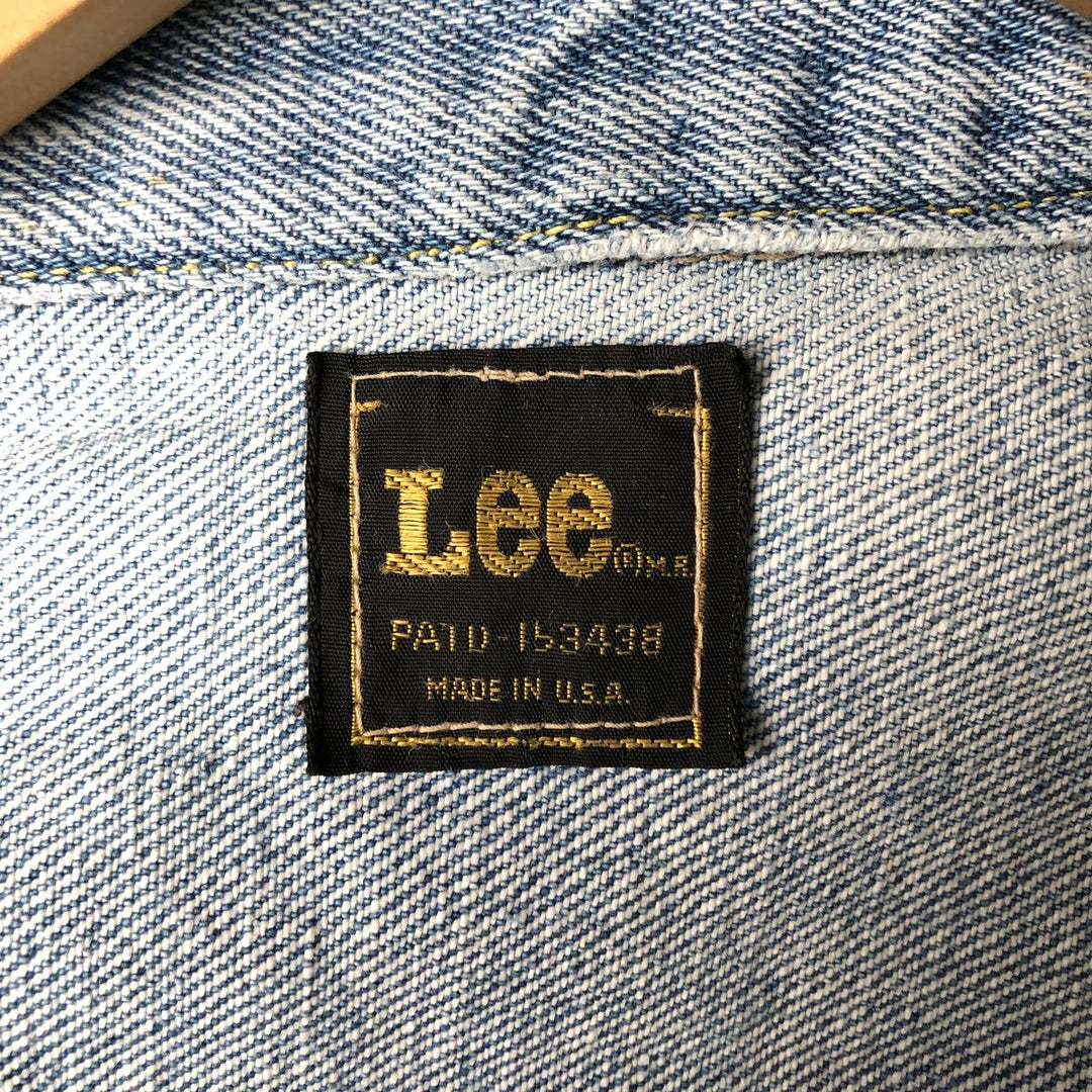 Vintage Lee denim jacket from the 1980s, made in the USA, size M. unclear blue type Vintage Second Hand