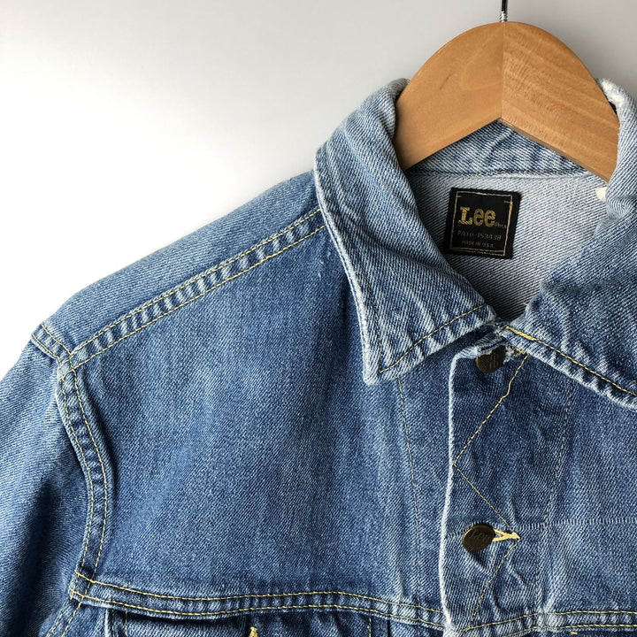 Vintage Lee denim jacket from the 1980s, made in the USA, size M. unclear blue type Vintage Second Hand