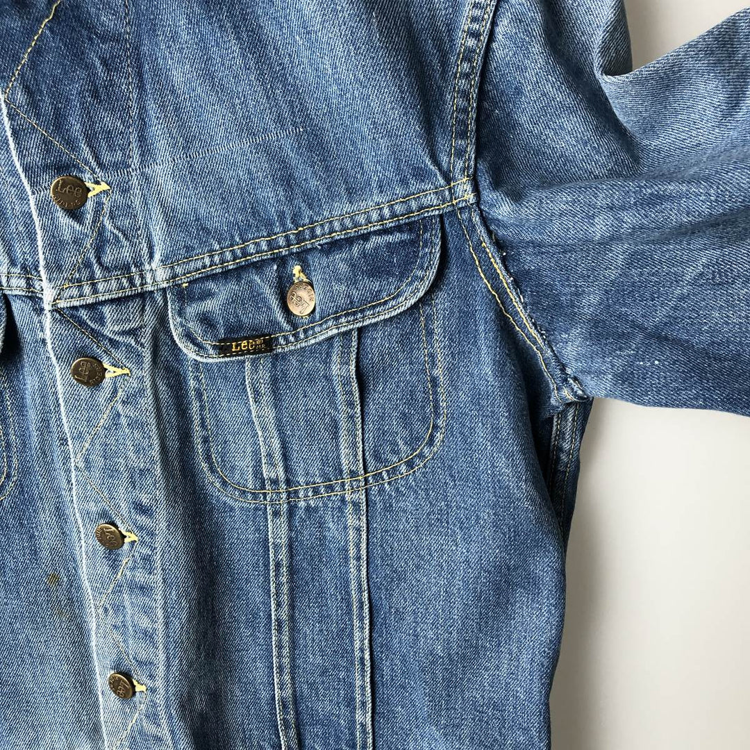 Vintage Lee denim jacket from the 1980s, made in the USA, size M. unclear blue type Vintage Second Hand