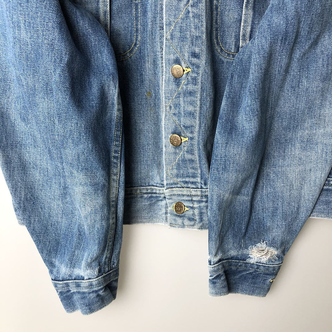 Vintage Lee denim jacket from the 1980s, made in the USA, size M. unclear blue type Vintage Second Hand