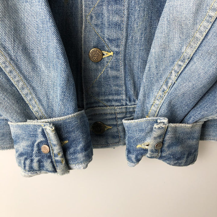 Vintage Lee denim jacket from the 1980s, made in the USA, size M. unclear blue type Vintage Second Hand