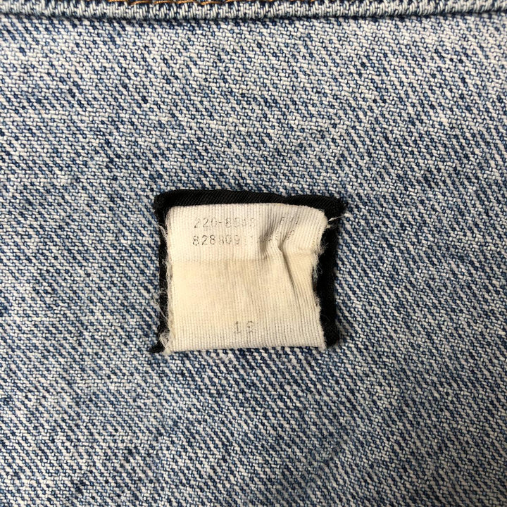 Vintage Lee Denim Jacket (PATD-153438), Men's Size XL, from the 1990s cotton blue type Vintage Second Hand