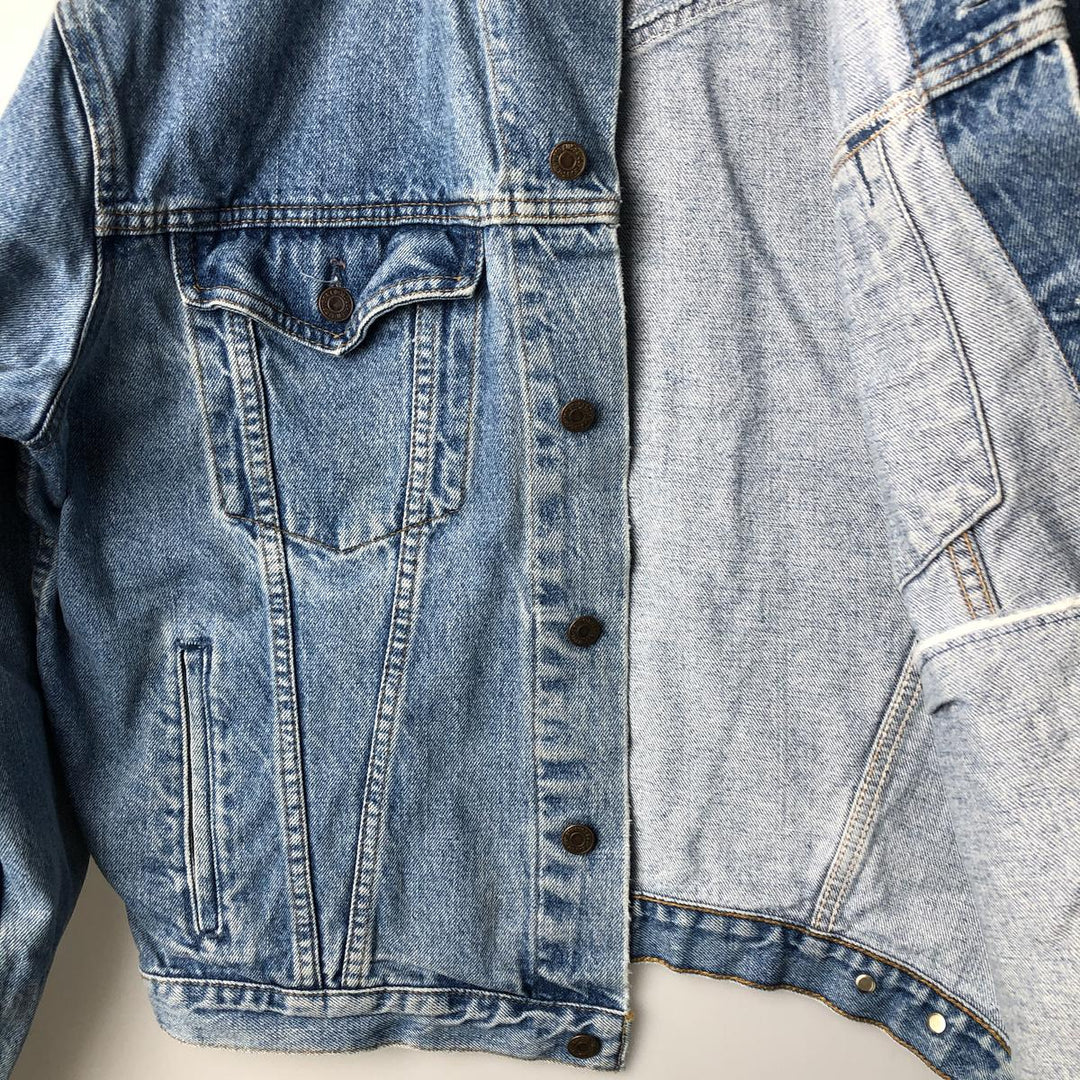 Vintage 1990'S Levi's 75525-4891 denim jacket, made in Canada, size M. cotton Blue type light blue Vintage Second Hand