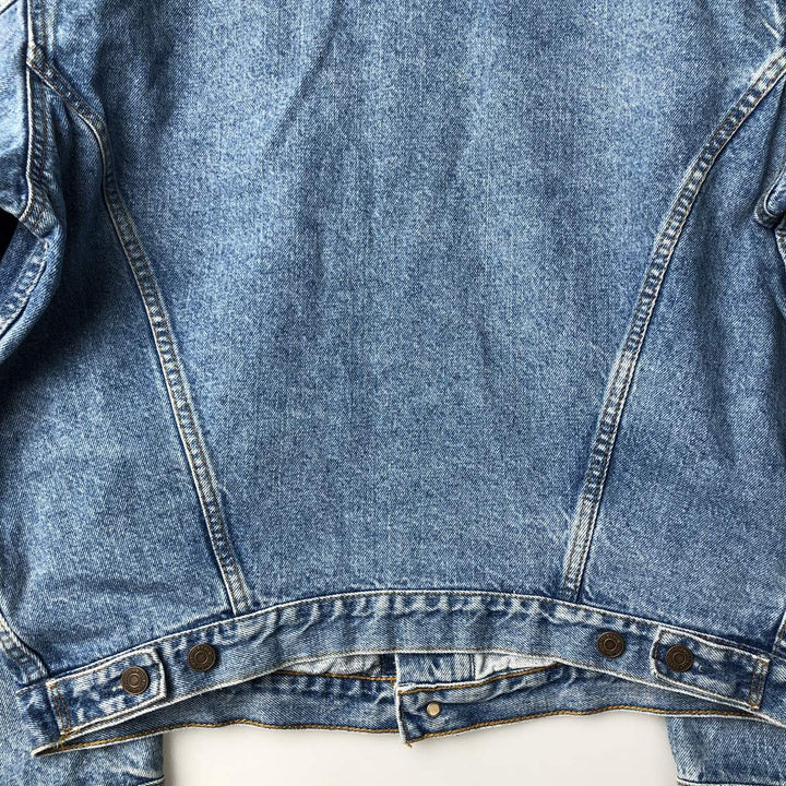 Vintage 1990'S Levi's 75525-4891 denim jacket, made in Canada, size M. cotton Blue type light blue Vintage Second Hand