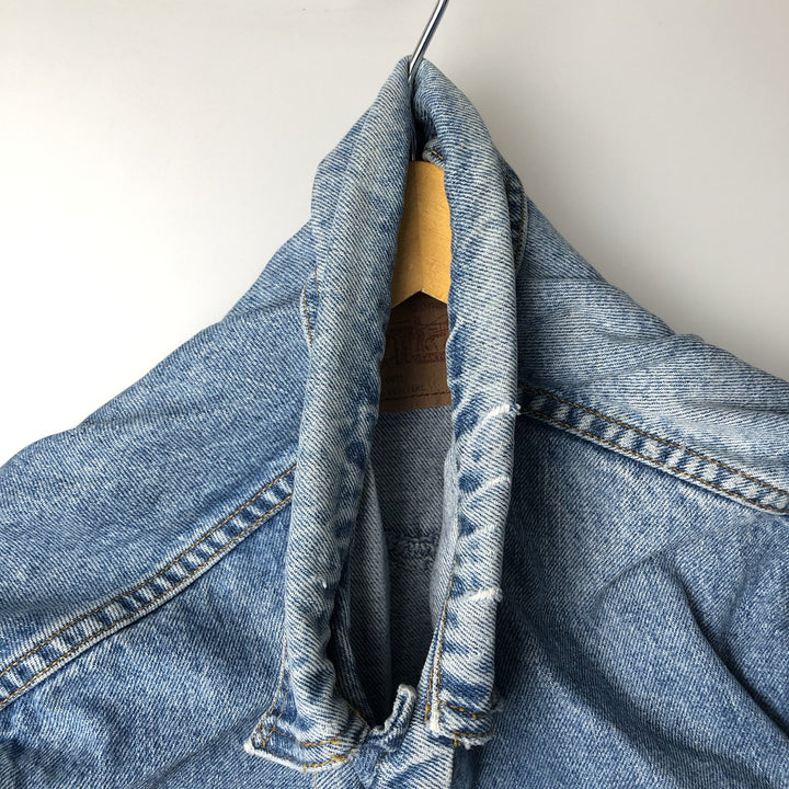 Vintage 1990'S Levi's 75525-4891 denim jacket, made in Canada, size M. cotton Blue type light blue Vintage Second Hand