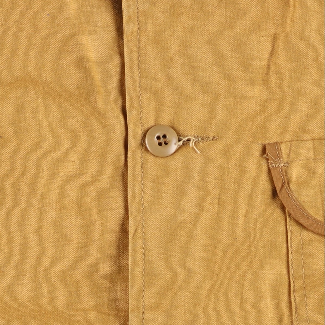 Vintage 1960'S Westernfield Duck Hunting Jacket, Men's Size Medium unclear ocher yellow type Vintage Second Hand