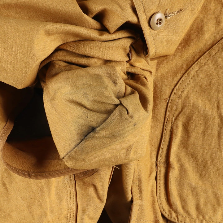 Vintage 1960'S Westernfield Duck Hunting Jacket, Men's Size Medium unclear ocher yellow type Vintage Second Hand