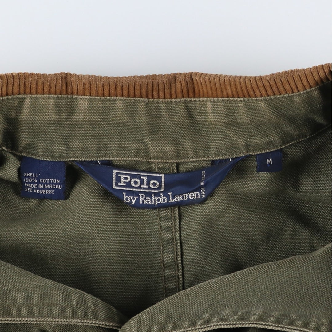Ralph Lauren POLO by Ralph Lauren hunting jacket, men's M size cotton Khaki type Vintage Second Hand
