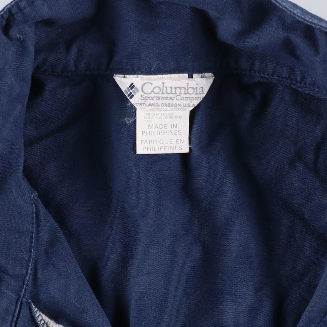 90'S Columbia Mountain Jacket, Shell Jacket, Men's XL, White Tag, Vintage, Color Block cotton navy blue type Vintage Second Hand