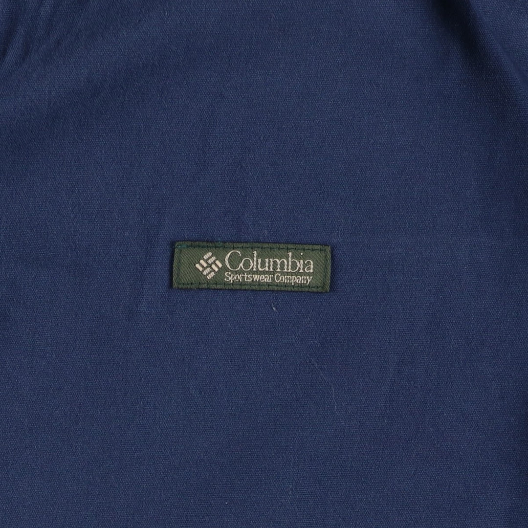 90'S Columbia Mountain Jacket, Shell Jacket, Men's XL, White Tag, Vintage, Color Block cotton navy blue type Vintage Second Hand