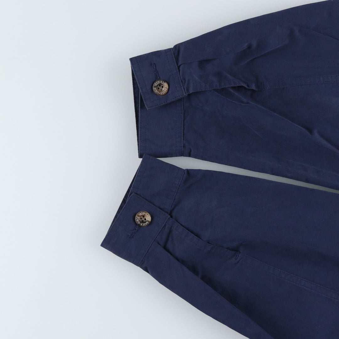 90'S Eddie Bauer Collared Mountain Parka/Shell Jacket, Men's Size XL, Vintage cotton navy blue type Vintage Second Hand