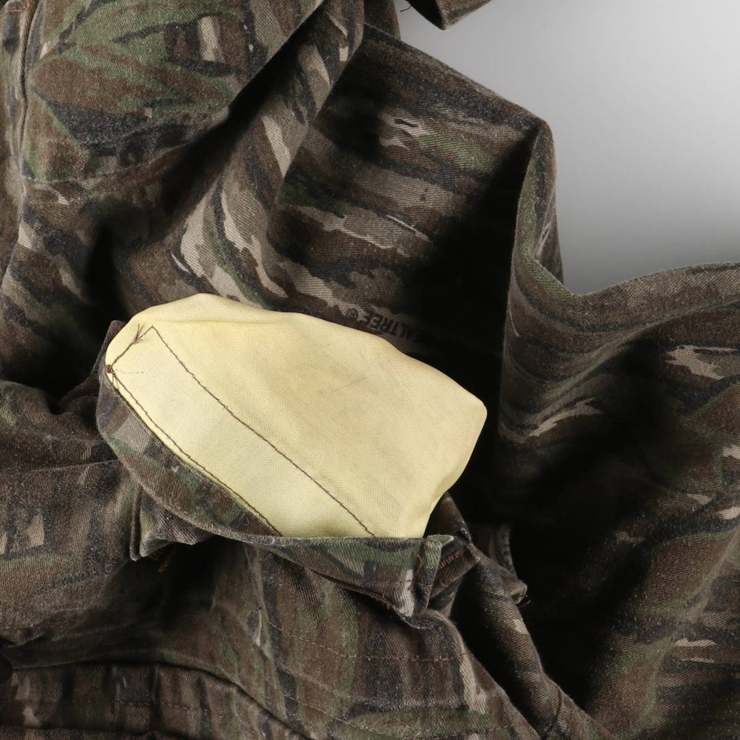 90'S 10X GORE-TEX RAINWEAR Gore-Tex Camouflage Pattern Realtree Camo Mountain Parka Shell Jacket, Men's Medium polyester Khaki type Vintage Second Hand