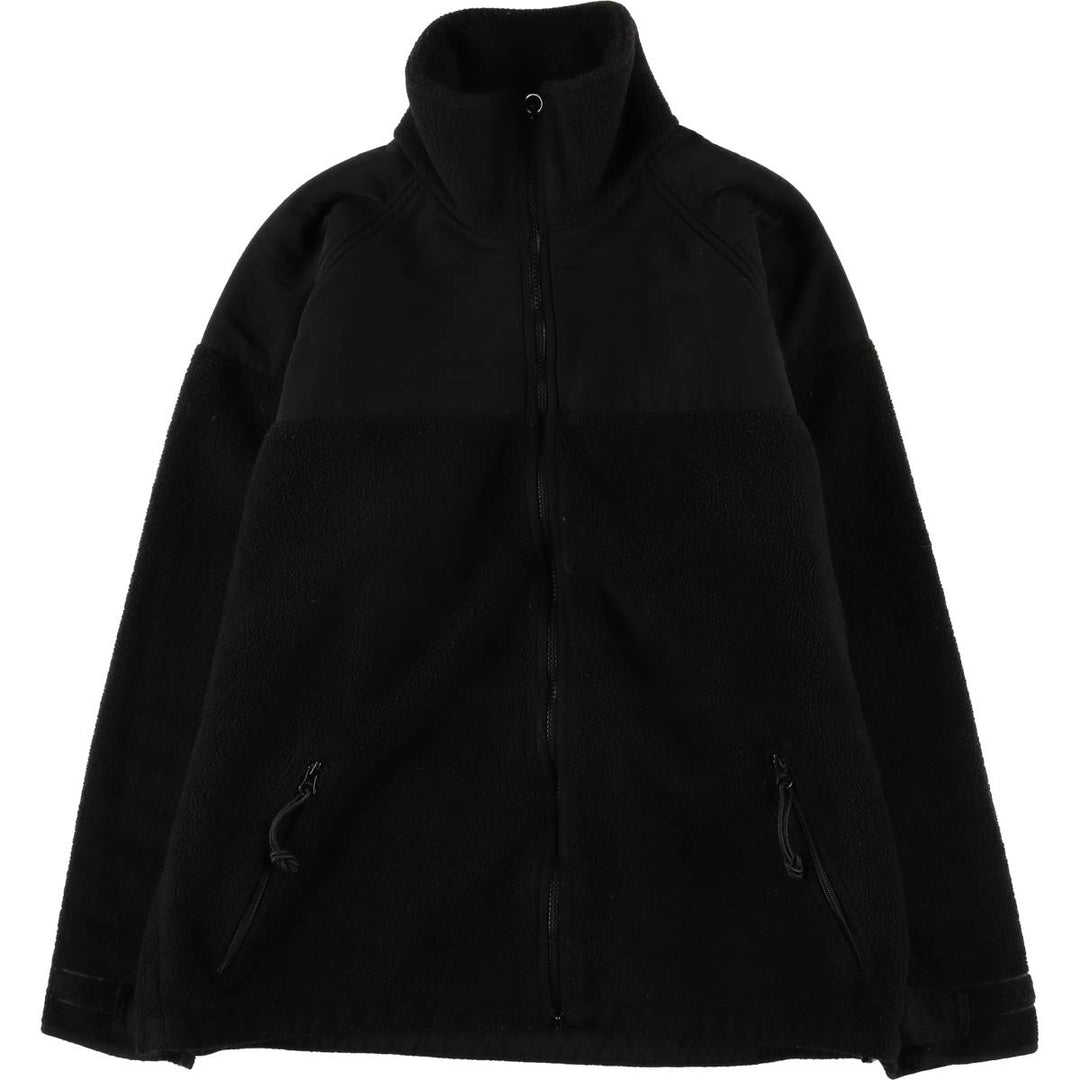 US Military DSCP Polartec Military Fleece Jacket, Men's Size Medium polyester black type Vintage Second Hand
