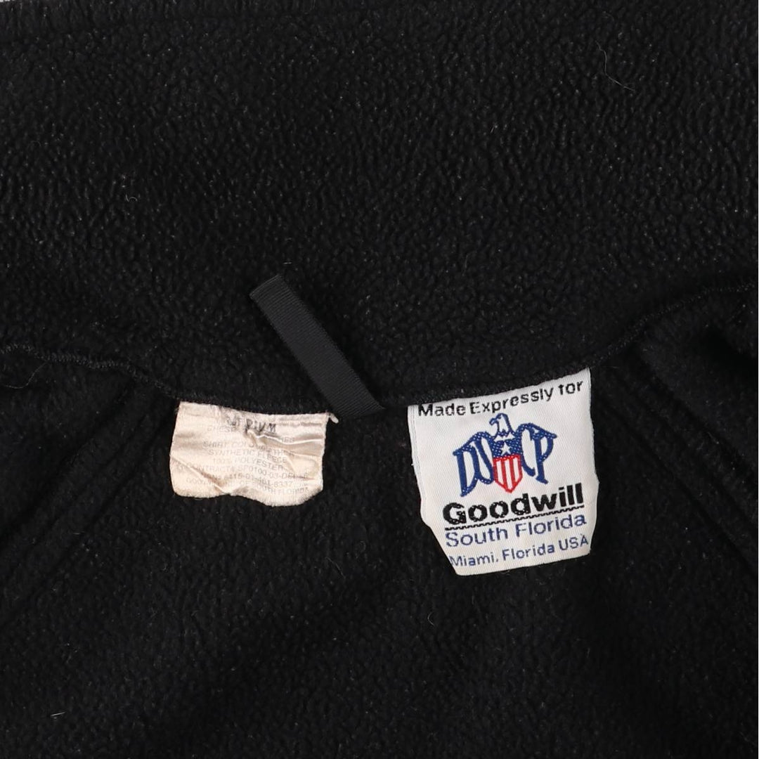 US Military DSCP Polartec Military Fleece Jacket, Men's Size Medium polyester black type Vintage Second Hand