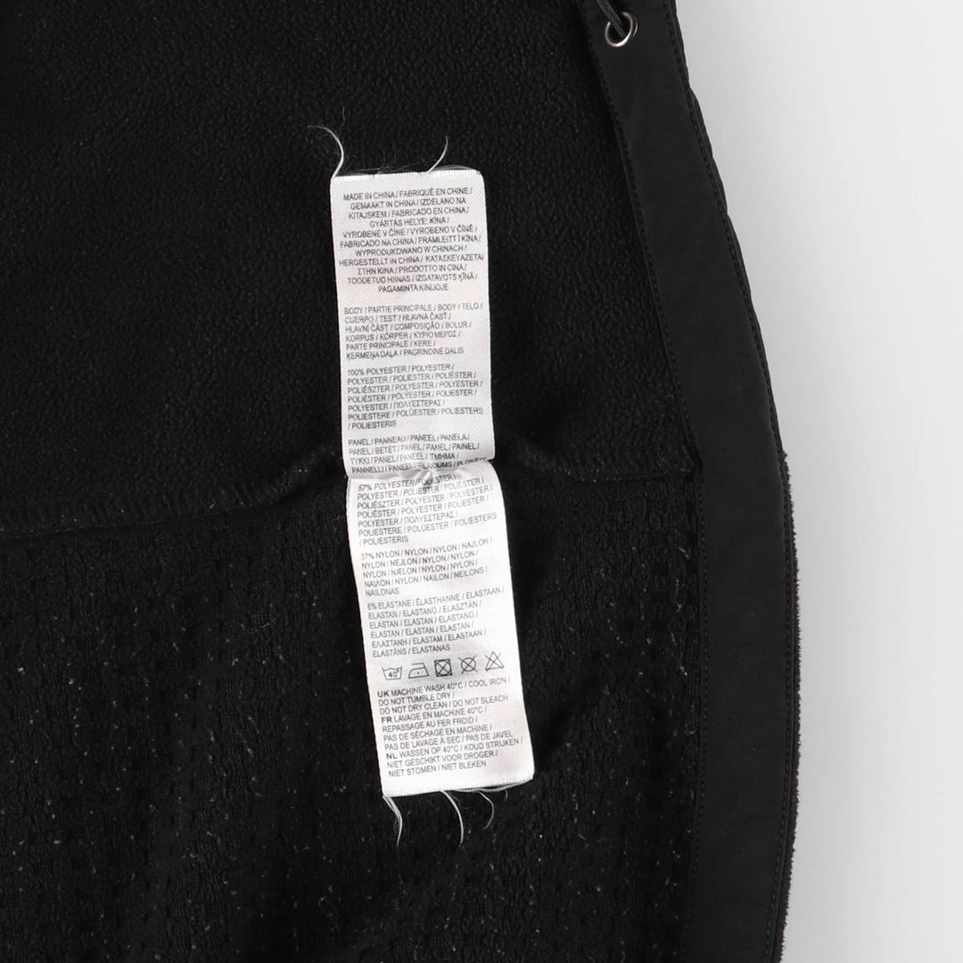 Karrimor ELITE Fleece Jacket, Men's XL polyester black type Vintage Second Hand