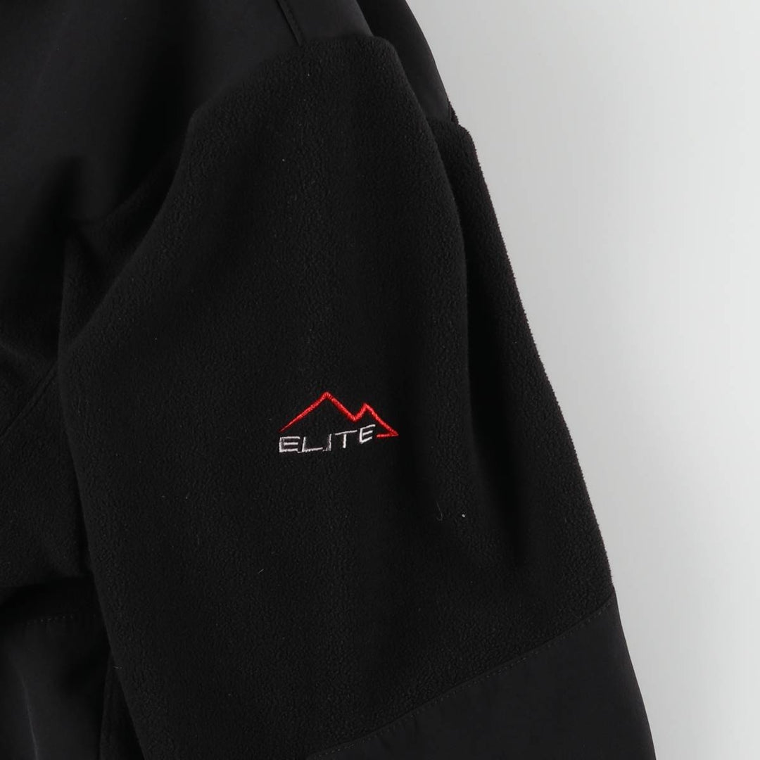 Karrimor ELITE Fleece Jacket, Men's XL polyester black type Vintage Second Hand