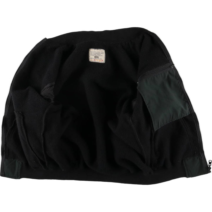 Canadian Cadet's Canada Military Fleece Jacket, Men's Size Small unclear black type Vintage Second Hand