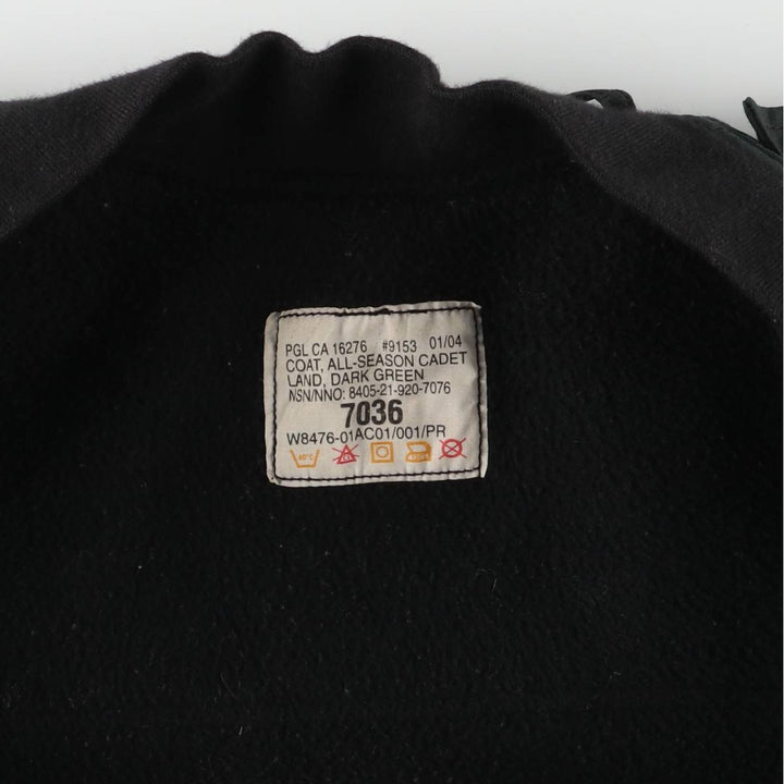 Canadian Cadet's Canada Military Fleece Jacket, Men's Size Small unclear black type Vintage Second Hand