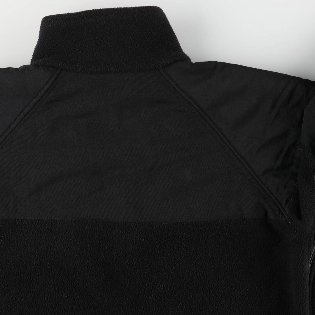 US Military DSCP PORLATEC Military Fleece Jacket, Men's Size Medium polyester black type Vintage Second Hand