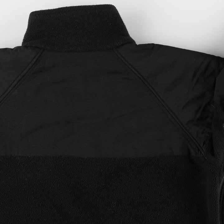 US Military DSCP PORLATEC Military Fleece Jacket, Men's Size Medium polyester black type Vintage Second Hand