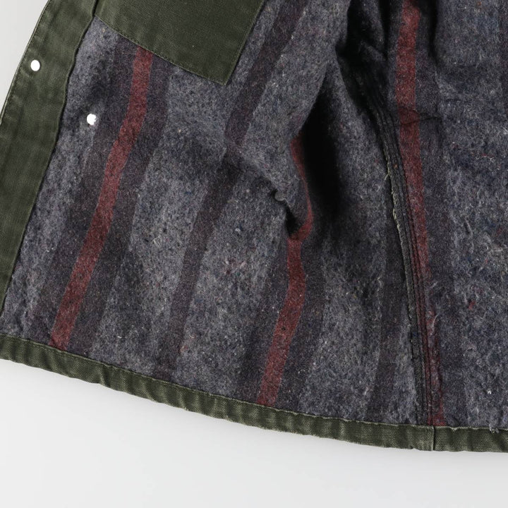 Vintage 80s-90'S Carhartt Michigan Chore Coat/Duck Coverall, Made in USA, Men's XL cotton Khaki type Vintage Second Hand