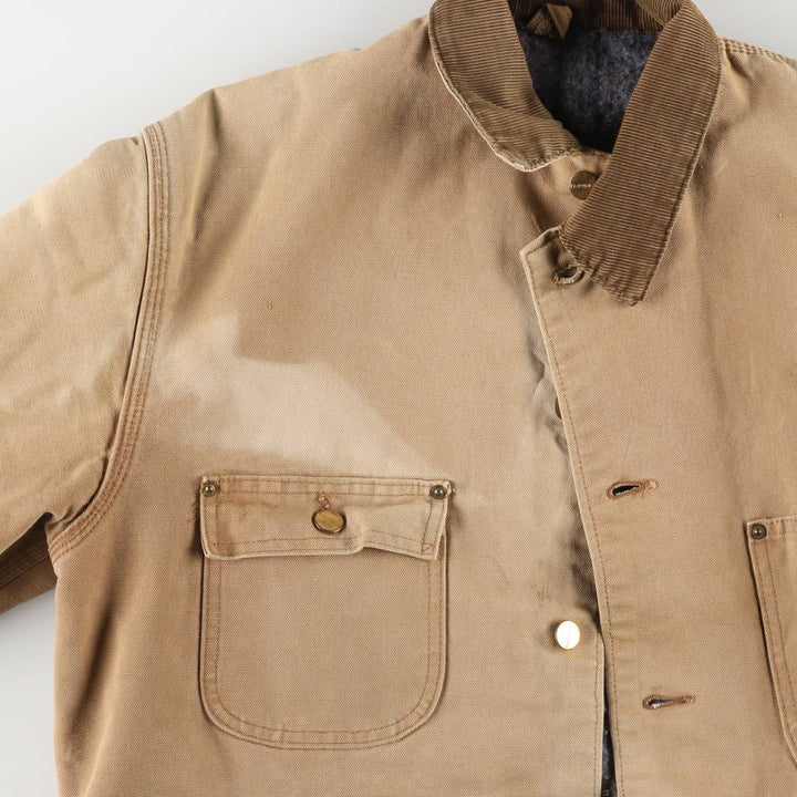 Vintage Carhartt Michigan Chore Coat/Duck Coverall, Men's XL unclear ocher yellow type Vintage Second Hand