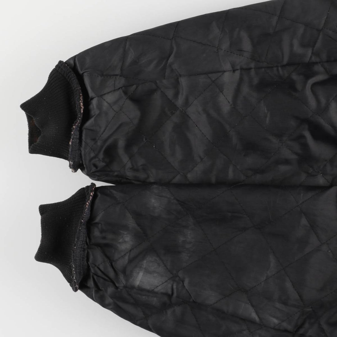 Oversized 80s-90'S Carhartt Active Jacket, Padded Duck Full-Zip Hoodie, Men's Size XXXL cotton red type reddish brown Vintage Second Hand