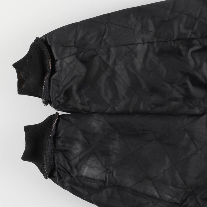 Oversized 80s-90'S Carhartt Active Jacket, Padded Duck Full-Zip Hoodie, Men's Size XXXL cotton red type reddish brown Vintage Second Hand