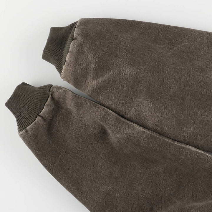 2000'S Carhartt Active Jacket, Padded Duck Full Zip Hoodie, Men's Size XL cotton brown type Vintage Second Hand