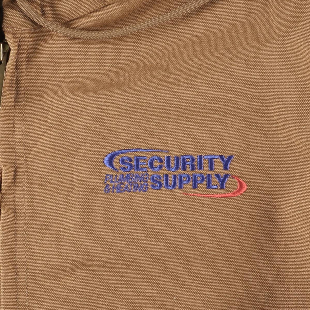 Carhartt Active Jacket Duck Full Zip Parka Made in USA Men's XL cotton ocher yellow type Vintage Second Hand