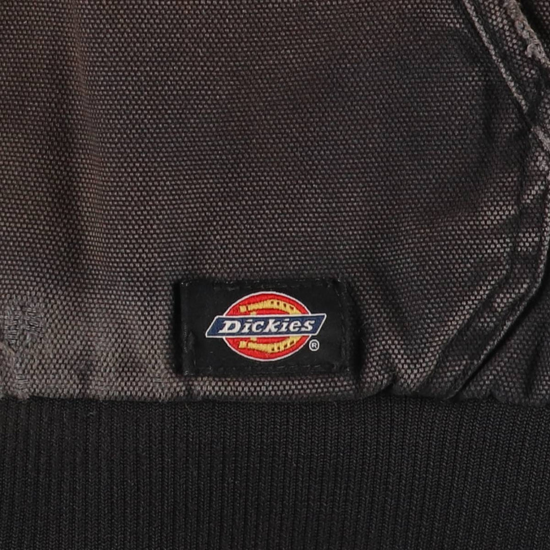 Dickies Active Jacket Type Padded Duck Full Zip Hoodie, Men's XL cotton black type Vintage Second Hand