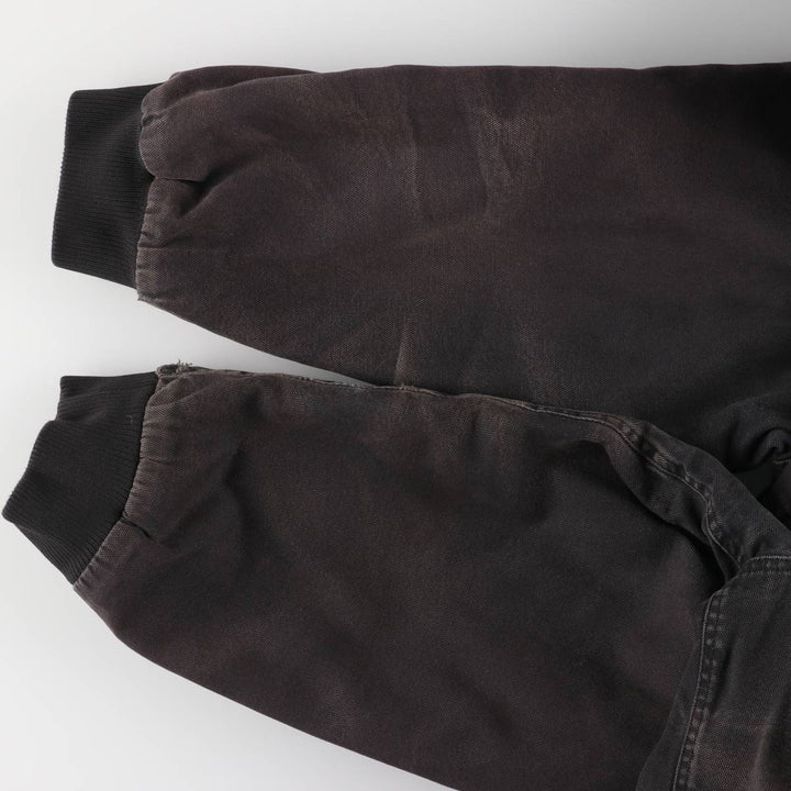 Dickies Active Jacket Type Padded Duck Full Zip Hoodie, Men's XL cotton black type Vintage Second Hand