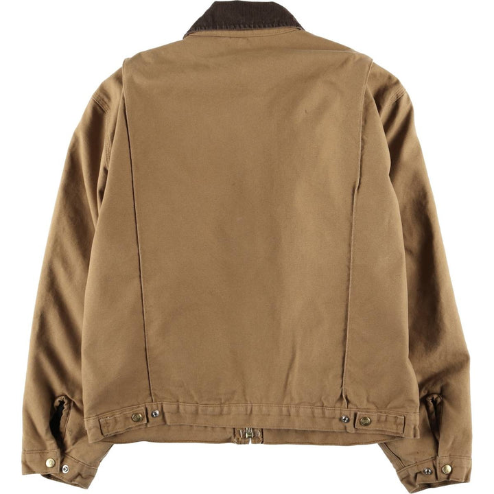 Dickies Detroit Jacket-Style Padded Duck Work Jacket, Men's Size XL unclear ocher yellow type Vintage Second Hand