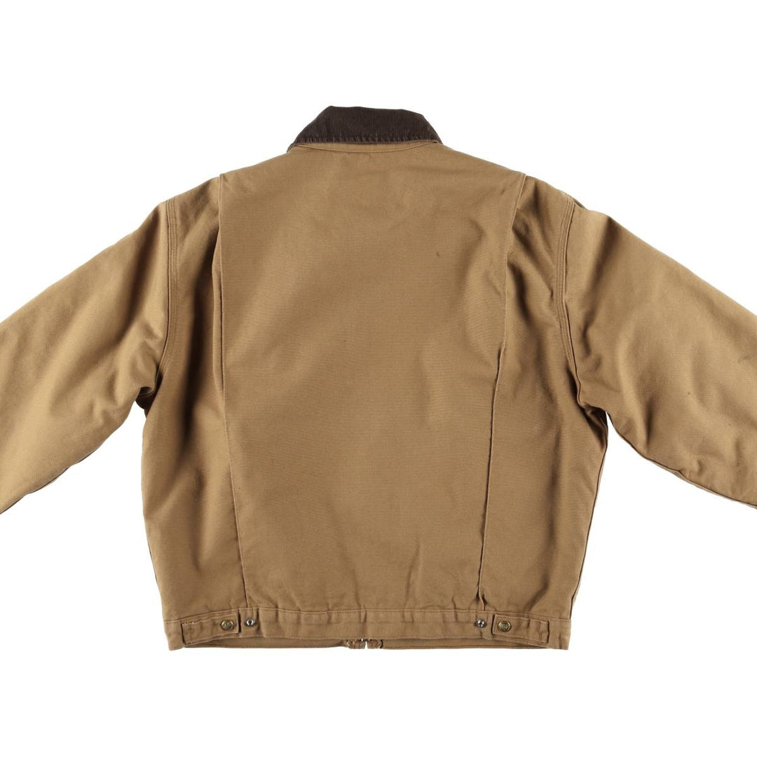 Dickies Detroit Jacket-Style Padded Duck Work Jacket, Men's Size XL unclear ocher yellow type Vintage Second Hand