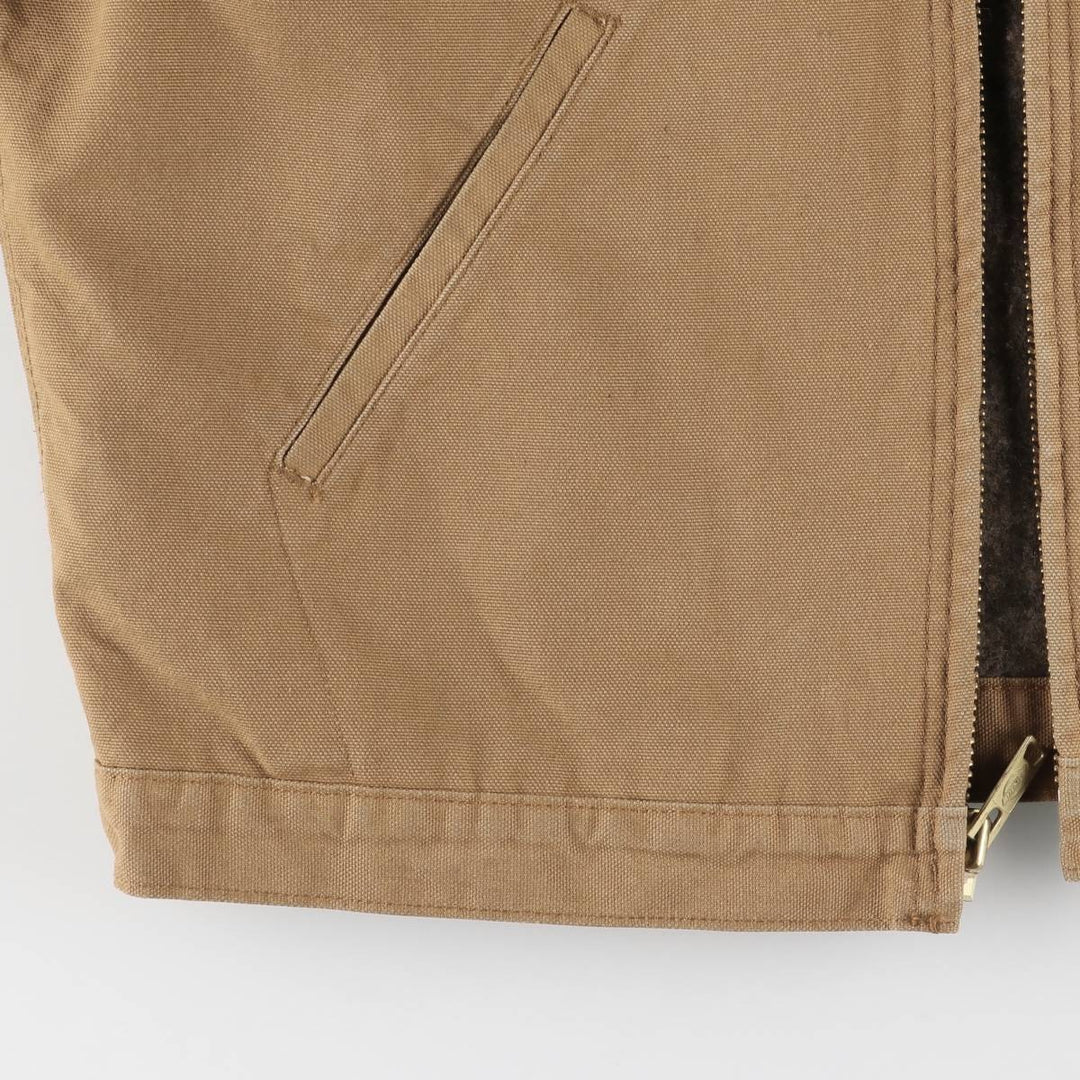 Dickies Detroit Jacket-Style Padded Duck Work Jacket, Men's Size XL unclear ocher yellow type Vintage Second Hand