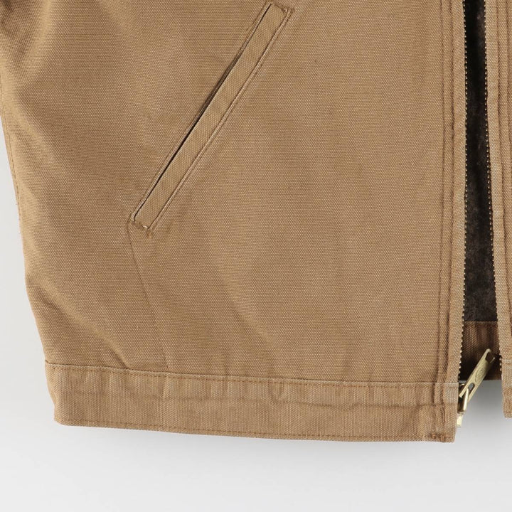 Dickies Detroit Jacket-Style Padded Duck Work Jacket, Men's Size XL unclear ocher yellow type Vintage Second Hand