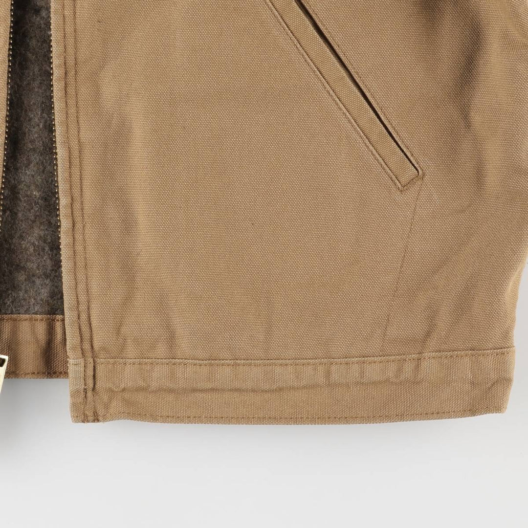 Dickies Detroit Jacket-Style Padded Duck Work Jacket, Men's Size XL unclear ocher yellow type Vintage Second Hand