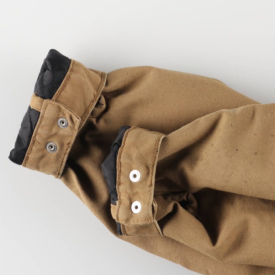 Dickies Detroit Jacket-Style Padded Duck Work Jacket, Men's Size XL unclear ocher yellow type Vintage Second Hand