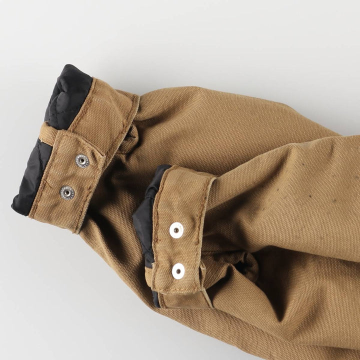 Dickies Detroit Jacket-Style Padded Duck Work Jacket, Men's Size XL unclear ocher yellow type Vintage Second Hand